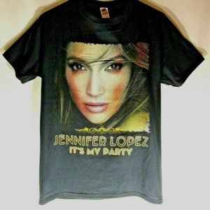 Jennifer Lopez JLo It’s My Party 2019 Concert T-Shirt Sz S & M - New